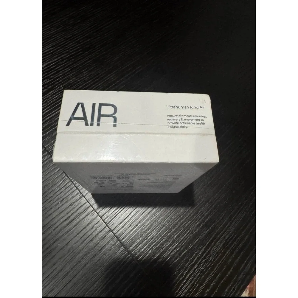 Ultrahuman Ring AIR‎ Smart Ring Raw Titanium Size 08 Health Tracker NIB